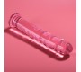 Nebula Series By Ibiza MODEL 16 DILDO BOROSILICATE GLASS 18.5 X 3 CM PINK