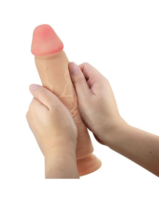 Pretty Love High Grade PRETTY LOVE — BĪDĀMĀS ĀDAS SĒRIJA REĀLISTS DILDO AR BĪDĀMĀM ĀDAS SŪCĒŠANAS GĀZES MĪSU 23,4 CM