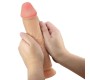 Pretty Love High Grade PRETTY LOVE - SLIDING SKIN SERIES REALISTIC DILDO WITH SLIDING SKIN SUCTION CUP FLESH 23.4 CM