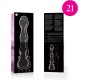 Nebula Series By Ibiza MODEL 21 DILDO BOROSILICATE GLASS 20.5 X 3.5 CM PINK