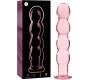 Nebula Series By Ibiza MODEL 10 DILDO BOROSILICATE GLASS 16.5 X 3.5 CM PINK