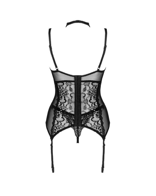 Livco Corsetti Sets LIVCO CORSETTI FASHION - GIELLANDRA FOR THE SENSES COLLECTION KORSETS + PANTY BLACK