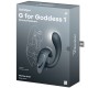 Satisfyer Vibrator SATISFYER - G FOR GODDESS 1 КРОЛИК ВИБРАТОР ТЕМНО-СЕРЫЙ