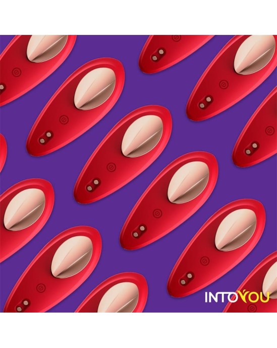 Intoyou App Series Silicone Panty Vibrator with App Double Layer Red