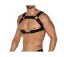 Cut4Men H4RNESS05 Chest Harness Neon Black One Size