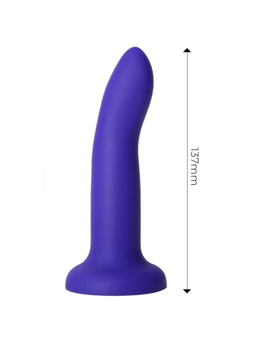 Dildox By Engily Ross Dildo que Cambia de Color P?rpura a Rosa Talla S Silicona L?quida 14 cm