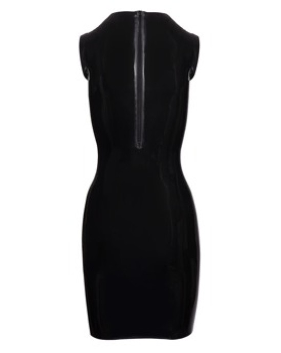 Late X Latex Dress black S