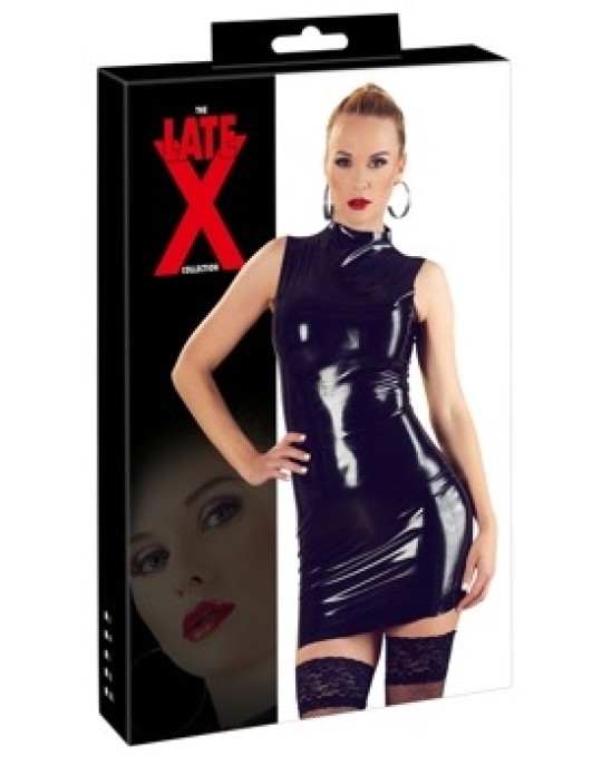 Late X Latex Dress black S