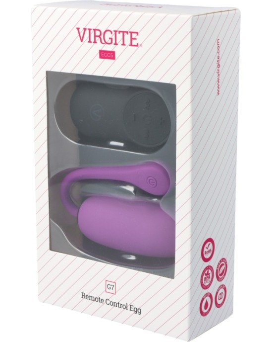 Virgite - Eggs G7 UZLĀDĒJAMA PURPURA VIBRĒJOŠA OLA