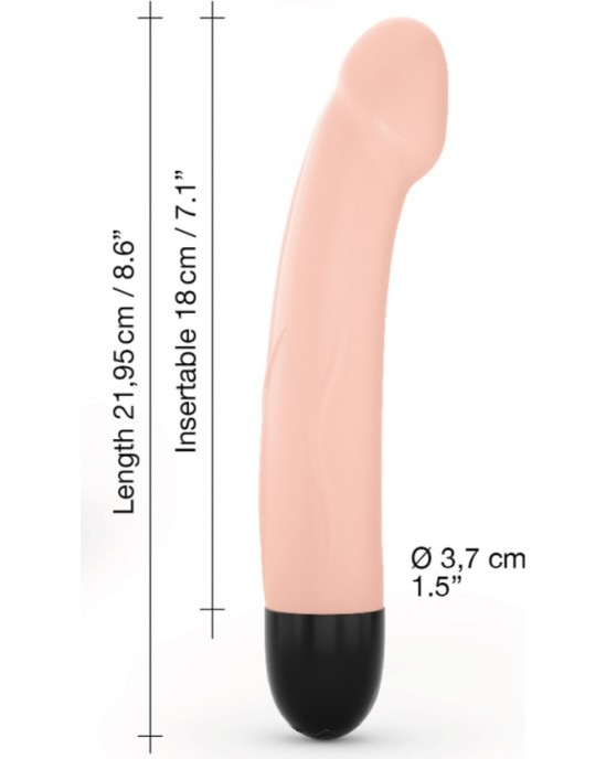 Dorcel M FLESH UZLĀDĒJAMS SILIKONA VIBRATORS