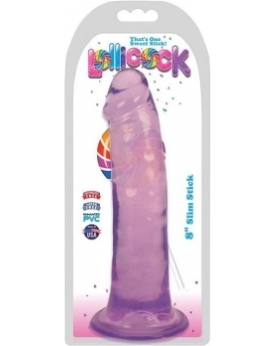 Xr - Lollicock DILDO SLIM STICK GRAPE 2032 CM"