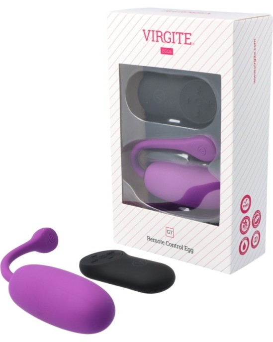 Virgite - Eggs G7 UZLĀDĒJAMA PURPURA VIBRĒJOŠA OLA