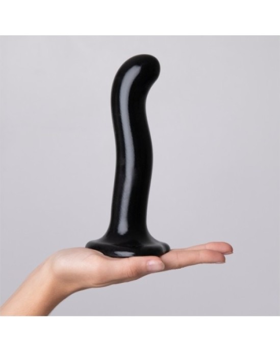 Strap-On-Me SILIKONA DILDO PUNKTA STIMULĀTORS P/G BLACK XL