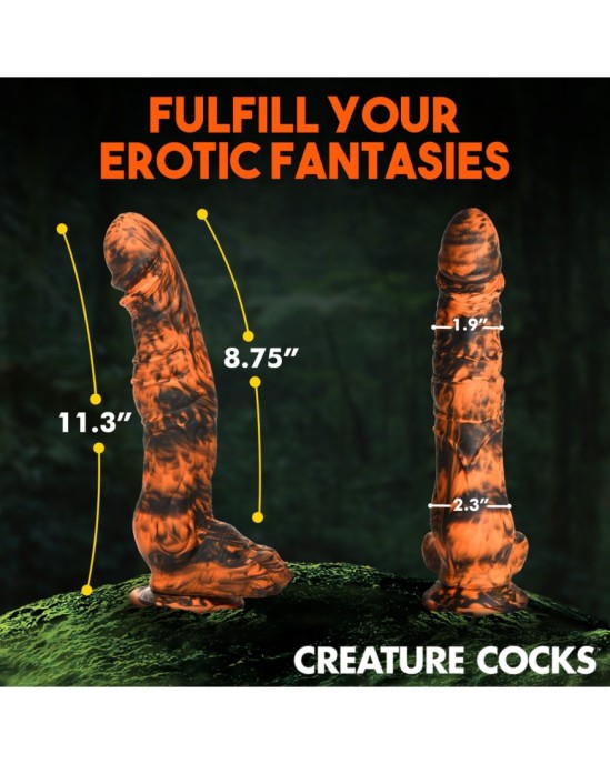 Xr - Creature Cocks SABERTOOTH SILIKONA DILDO