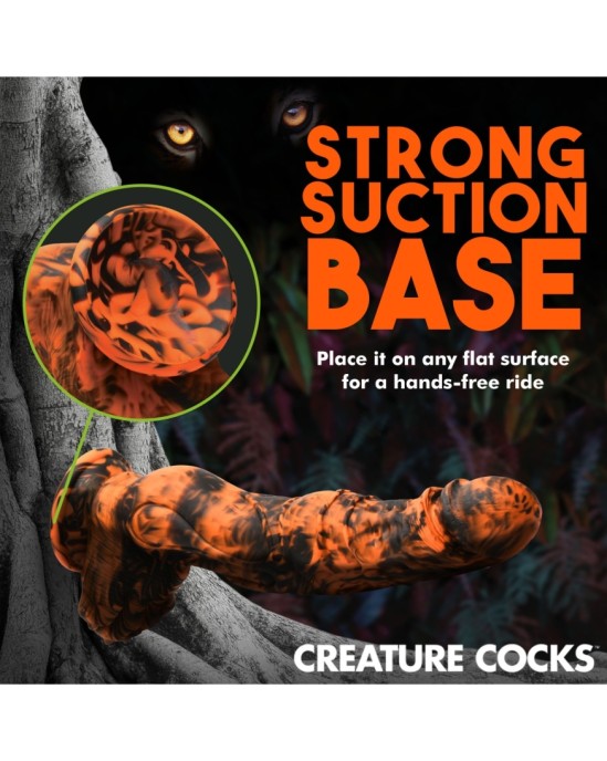 Xr - Creature Cocks SABERTOOTH SILIKONA DILDO