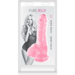 Pure Jelly DILDO JELLY M PINK 175 CM"