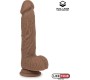 Liketrue Dildo Dual Layer Silicone 8.25 Brown