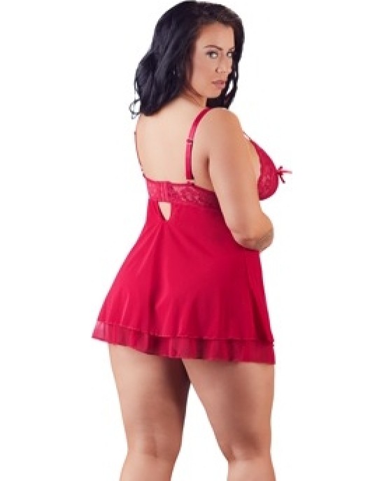 Cottelli Curves Babydoll red 4XL