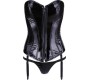 Black Level Vinyl Corset black M