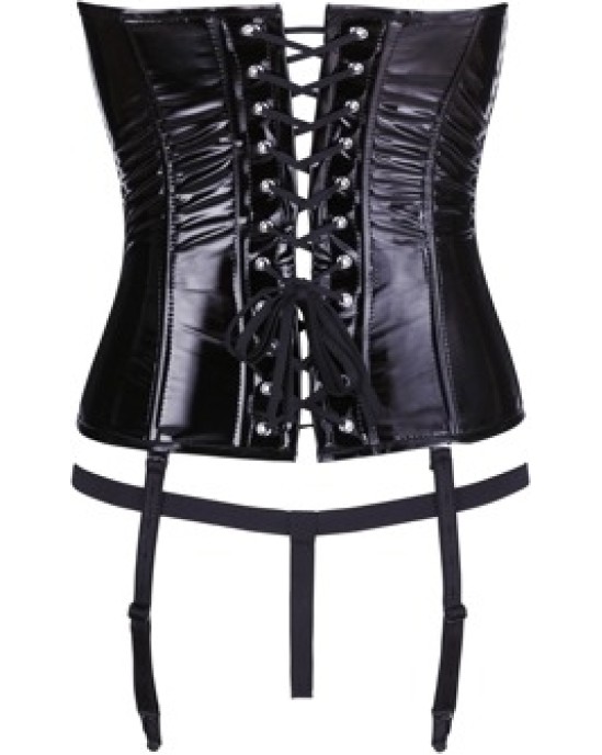 Black Level Vinyl Corset black M