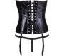 Black Level Vinyl Corset black M