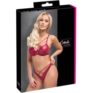 Cottelli Lingerie Krūštura komplekts sarkans 80B/M