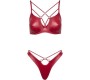 Cottelli Lingerie Bra Set red 80B/M