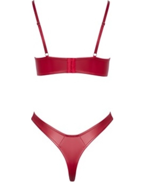 Cottelli Lingerie Bra Set red 80B/M