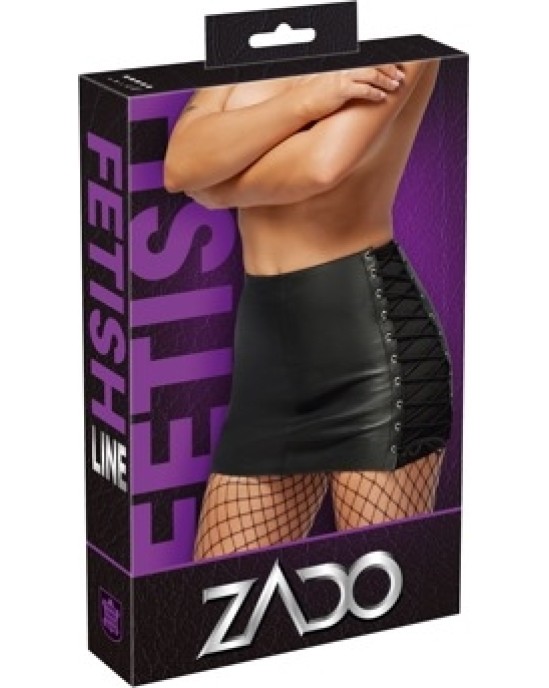 Zado Leather Skirt S