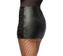 Zado Leather Skirt S