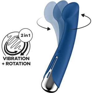 Satisfyer Вращающийся G-Spot 1 Vibe и Rotator Blue