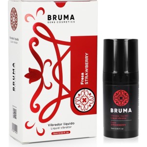 Bruma ŠĶIDRAIS VIBRATORS ULTRA BĪDĀMĀS ZEMENES 15 ML
