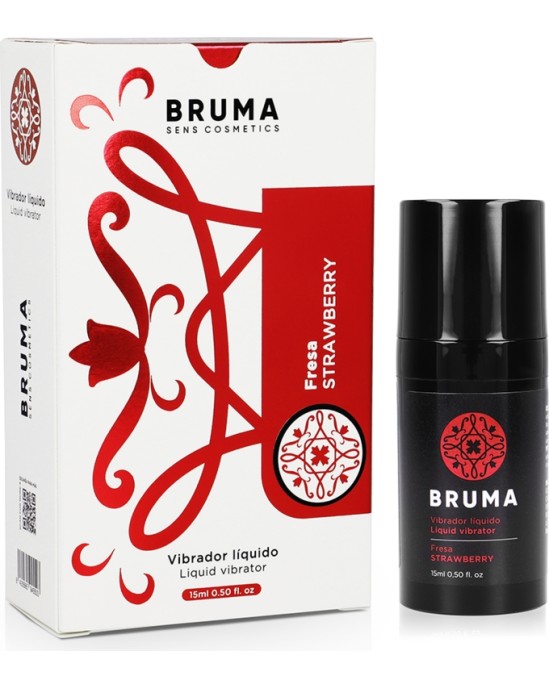 Bruma ŠĶIDRAIS VIBRATORS ULTRA BĪDĀMĀS ZEMENES 15 ML