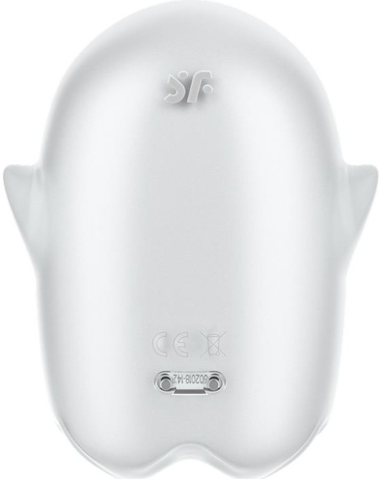 Satisfyer Glowing Ghost Clitoris Sucker Spīd tumsā