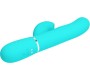 Pretty Love Flirtation PRETTY LOVE — PERLITA MULTIFUNCTION 3 IN 1 G-POTA VIBRATORS AQUA GREEN