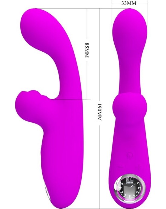 Pretty Love Flirtation PRETTY LOVE - SKYLAR PURPLE STIMULĀTORA VIBRATORS