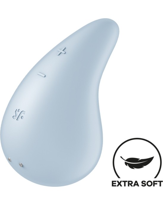 Satisfyer ВИБРАТОР DEW DROP LAY-ON СИНИЙ