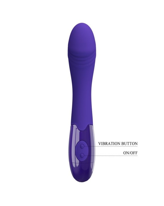 Pretty Love - ELEMENTAL YOUTH VIOLET VIBRATOR DILDO