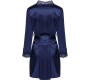 Livco Corsetti Sets LIVCO CORSETTI FASHION - JACQUELINE LC 90249 DRESSING GOWN + SHIRT + PANTY NAVY BLUE L/XL