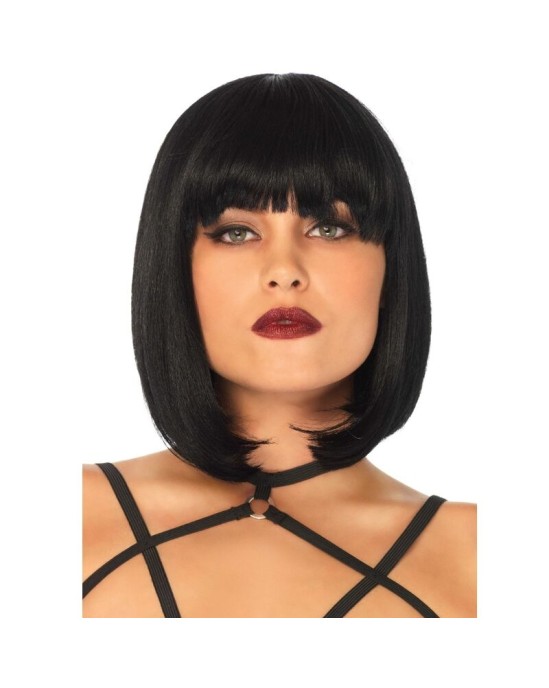 Leg Avenue Accessories LEG AVENUE - ĪSS NATURAL BOB WIG BLACK