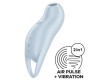 Satisfyer Air Pulse SATISFYER - POCKET PRO 1 CLITORIS STIMULATOR LIGHT BLUE