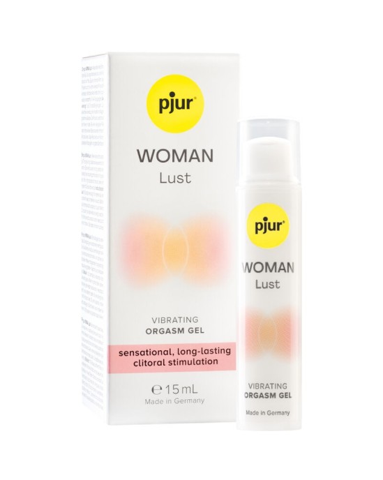 Pjur WOMAN LUST VIBRĒJOŠS GELS ORGASMAM 15 ML