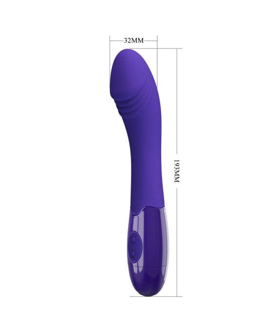 Pretty Love - ELEMENTAL YOUTH VIOLET VIBRATOR DILDO