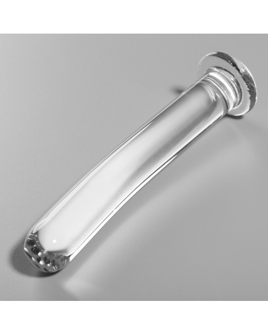 Nebula Series By Ibiza MODEL 17 DILDO BOROSILICATE GLASS 18.5 X 3 CM CLEAR