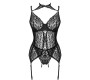 Livco Corsetti Sets LIVCO CORSETTI FASHION - GIELLANDRA FOR THE SENSES COLLECTION KORSETS + PANTY BLACK L/XL