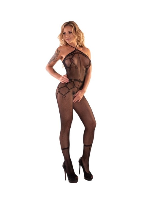 Livco Corsetti Bodystockings LIVCO CORSETTI FASHION - HACINT LC 17342 БОДИЧУЛКИ БЕЗ ВЫРЕЗКИ, ЧЕРНЫЕ, ОДИН РАЗМЕР