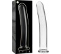 Nebula Series By Ibiza MODEL 17 DILDO BOROSILICATE GLASS 18.5 X 3 CM CLEAR