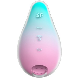 Satisfyer Air Pulse SATISFYER - MERMAID VIBES STIMULATOR & VIBRATOR MINT AND PINK