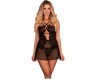 Livco Corsetti Sets LIVCO CORSETTI FASHION - BARIRIN LC 90633 SHIRT + PANTY BLACK