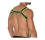 Cut4Men H4RNESS05 Chest Harness Neon Green One Size